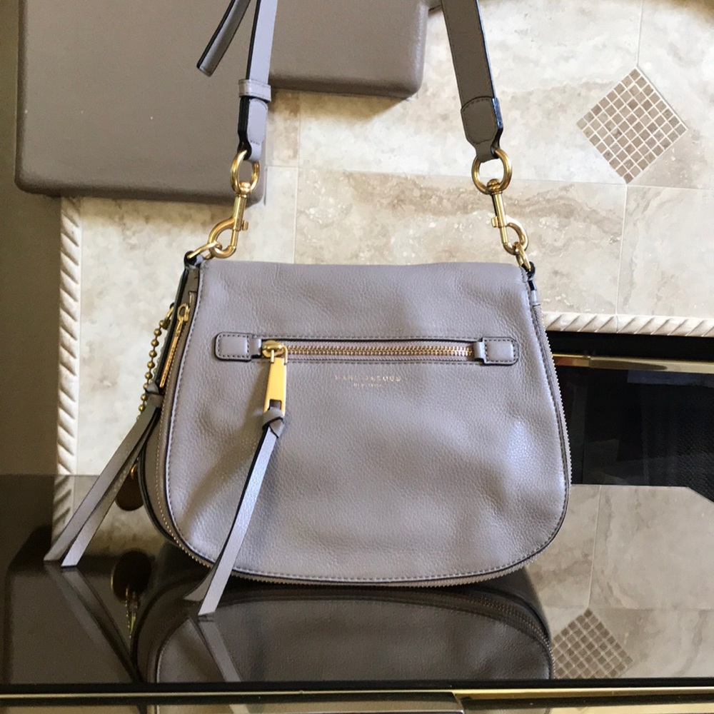 Marc Jacobs Recruit Nomad Leather Saddle Bag